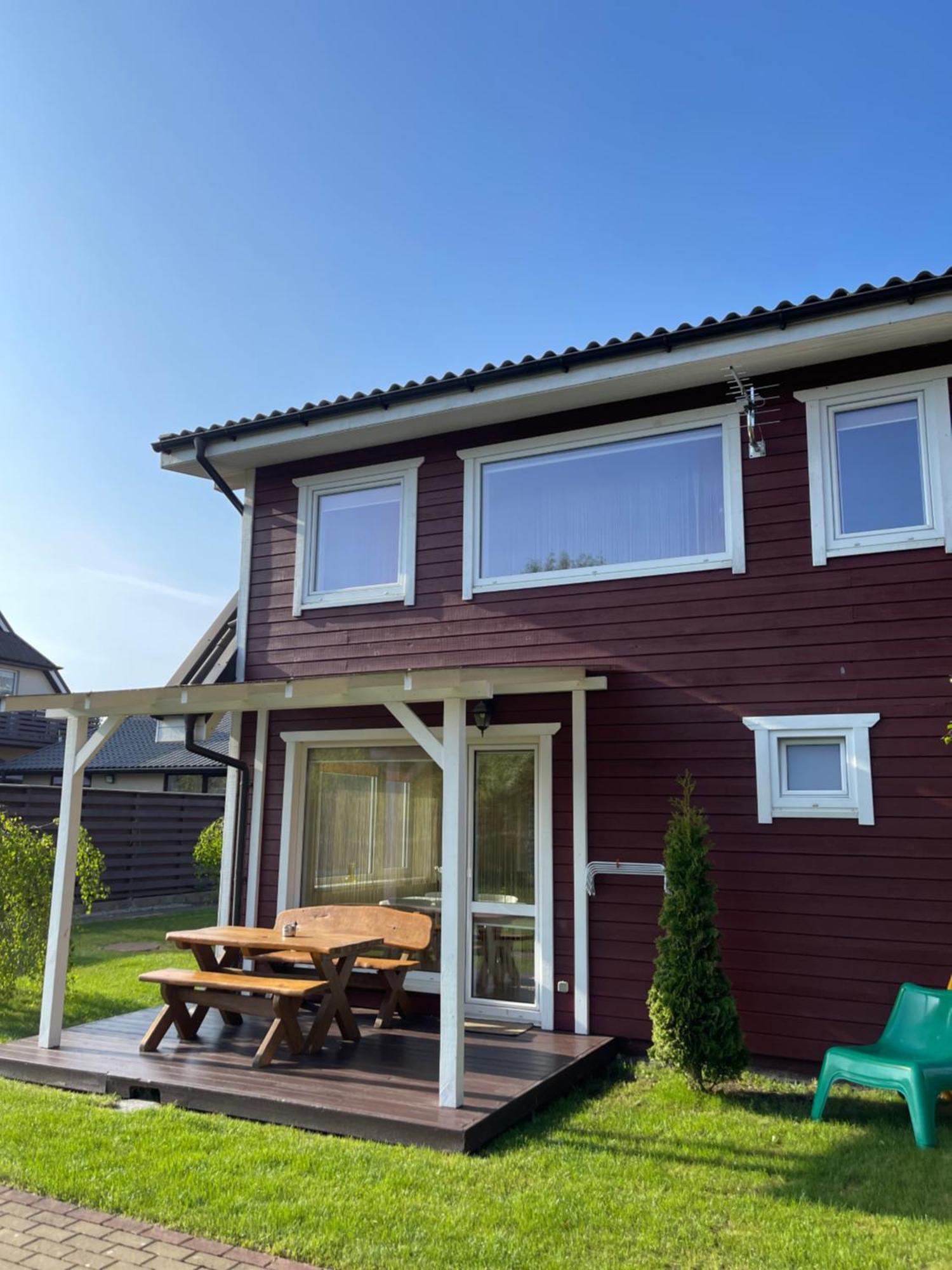 Villa Osupio Kiemelis Šventoji Exterior foto